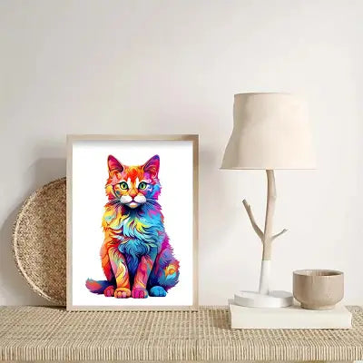 Puzzle En Bois - WoodenPuzzleColorCat™