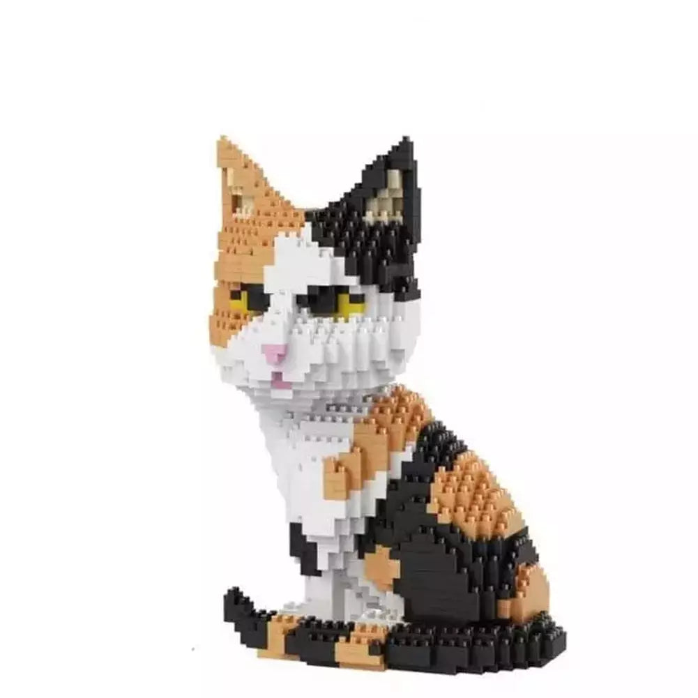 Bloc de Construction - BrickPets™ - Chat Calico