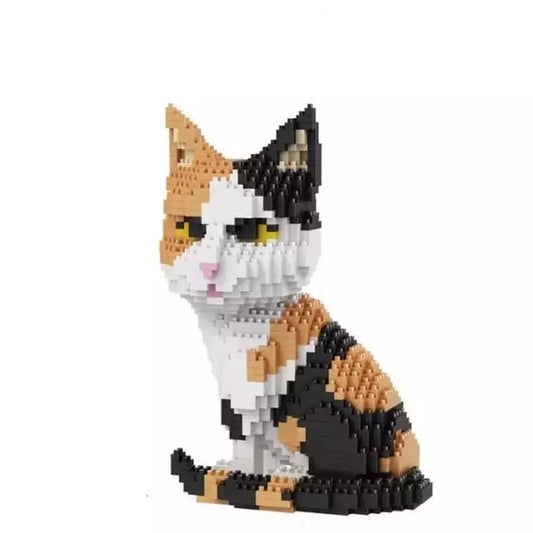 Bloc de Construction - BrickPets™ - Chat Calico