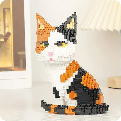 Bloc de Construction - BrickPets™ - Chat Calico