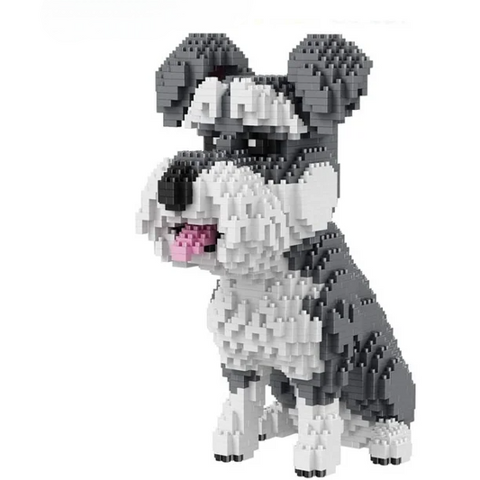 Bloc de Construction - BrickPets™ - Schnauzer