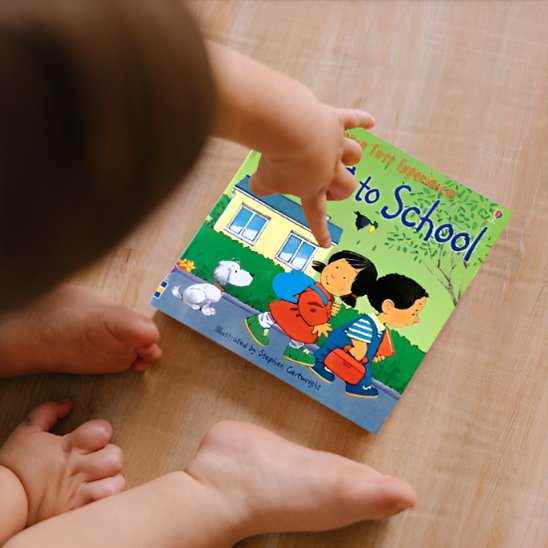livre pour enfant go to school