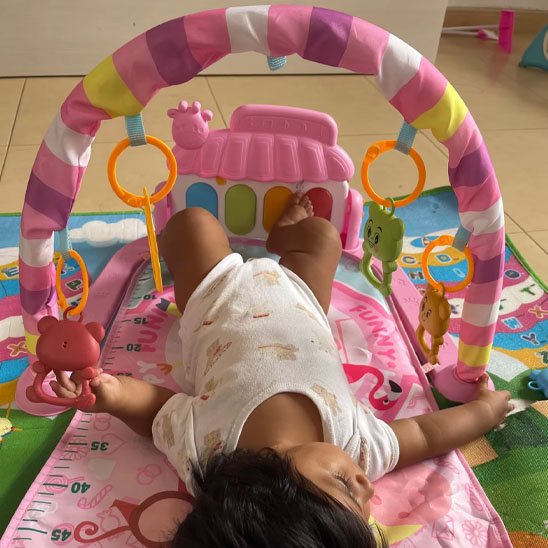 Tapis d'éveil sensoriel