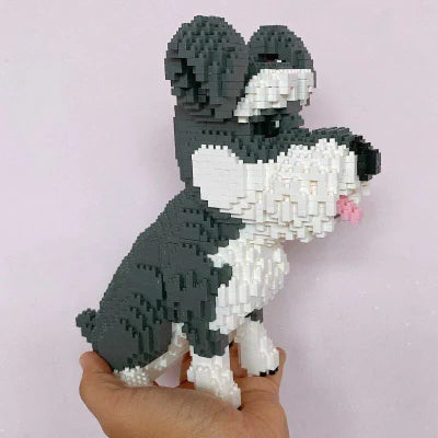 Bloc de Construction - BrickPets™ - Schnauzer