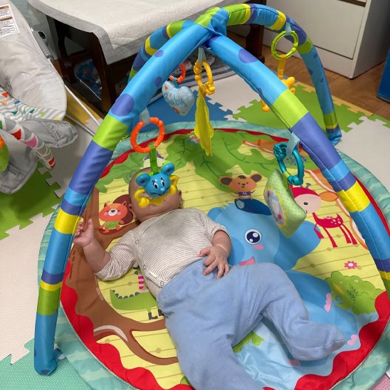 tapis d eveil avec arche pour bebe